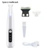 New Dog Paw Trimmer with LED Light Fully Waterproof Pet Hair Trimmer with LED Display Dog Clippers for Grooming 18mm Widen Blade