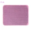 Cat Litter Mat Double Layer Cat Litter Box Waterproof Mat Non-slip Sand Cat Foldable Pad Washable Mat Pet Clean Supplies