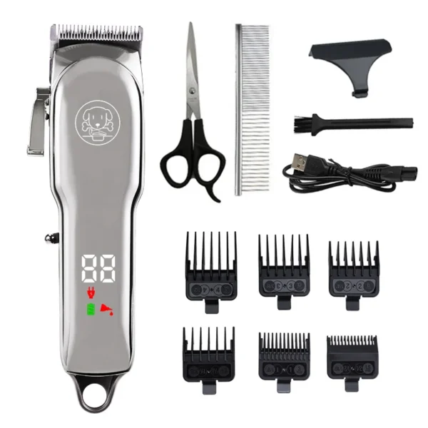 Professional Pet Trimmer Cat Shaver Dog Hair Clipper Cutting Machine Animal Puppy Grooming Kit for Dogs Cats Pets
