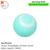 Cat Interactive Ball Toy, Automatic Rolling Ball with Tail, Rechargeable Smart Pet Interactive Toy, Intelligent Mouse for Cat