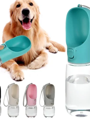 Pet Portable Big Dog Water Bottle for Small Large Dogs Outdoor Hiking Leakproof Puppy Drinking Bowls Golden Retriever Supplies
