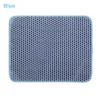 Cat Litter Mat Double Layer Cat Litter Box Waterproof Mat Non-slip Sand Cat Foldable Pad Washable Mat Pet Clean Supplies