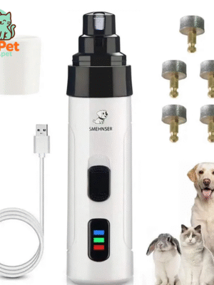 Rechargeable Dog Nail Grinders USB Charging Pet Nail Clippers Electric Dog Cat Paws Nail Grooming Trimmer Tools